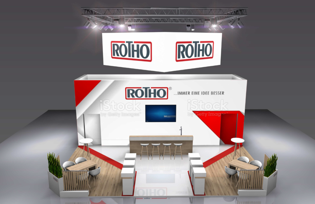 Rotho Messestand, LOEWE Messebau NRW GmbH